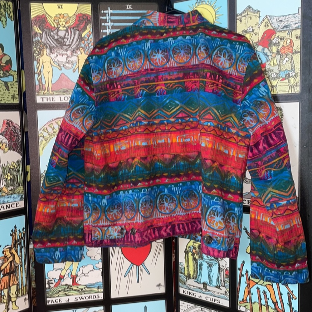 🌹 Groovy Multi-Print Jacket 🌹 - Picture 2 of 6